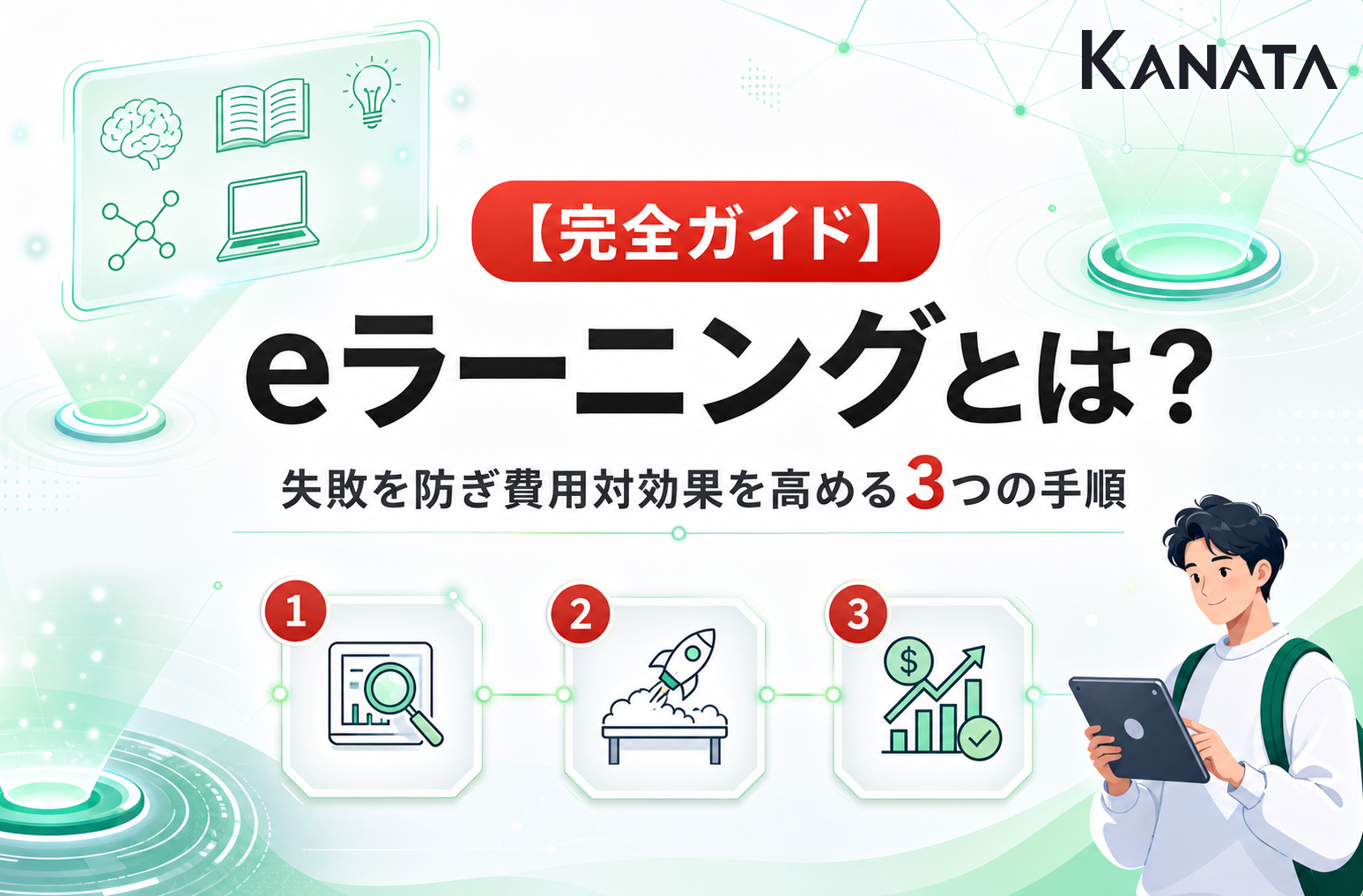 eラーニングとは？失敗を防ぎ費用対効果を高める3つの手順