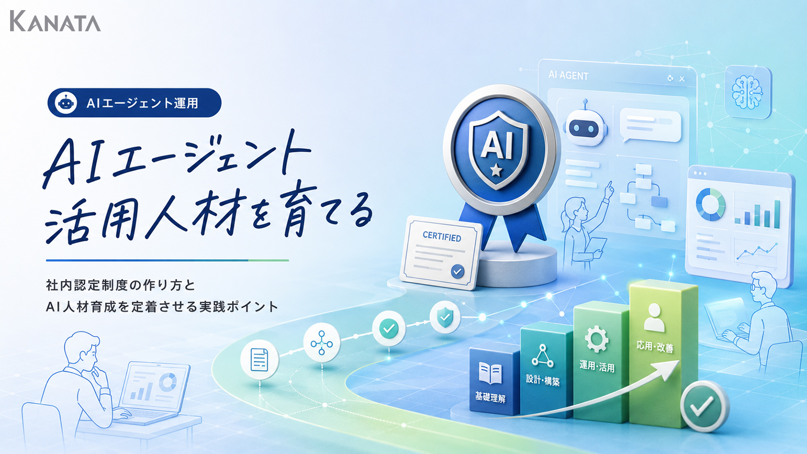 AI人材育成を定着させる社内認定制度の作り方と実践ポイント