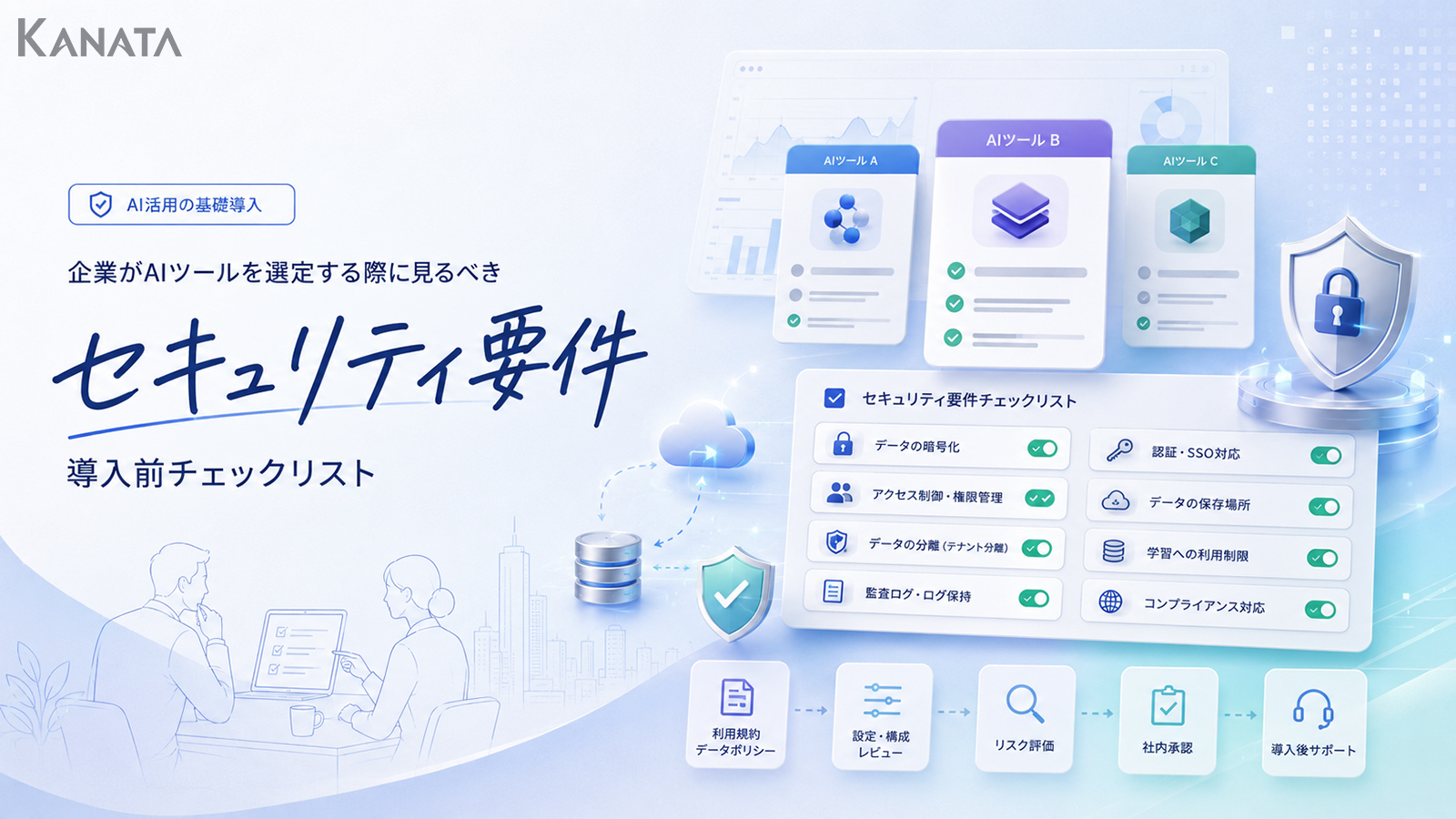 AIツール導入前のセキュリティ要件7選｜企業向けチェックリスト