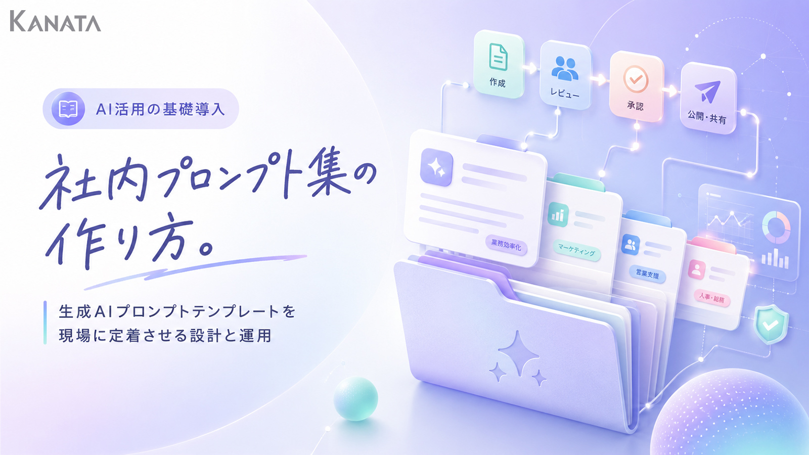 社内プロンプト集の作り方｜属人化を解消し生成AI活用を現場に定着させる設計・運用ガイド