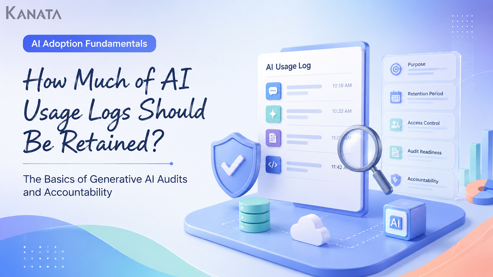How Long Should You Keep AI Usage Logs? Generative AI Auditing and Accountability Essentials