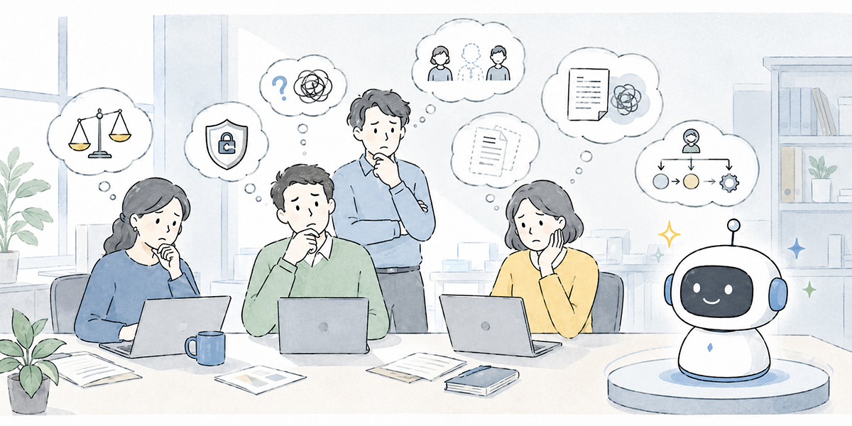 現場で生成AI活用が広がらない理由