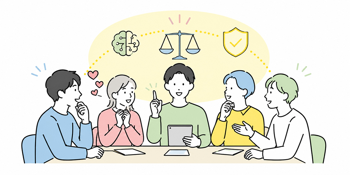 AIリテラシー研修は「知識」だけでなく「判断基準」をそろえる場