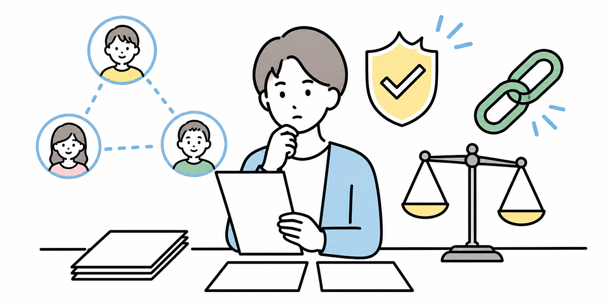 生成AI活用ガイドラインに必ず入れるべき項目 - 著作権、引用、第三者情報の扱いを明記するの挿絵