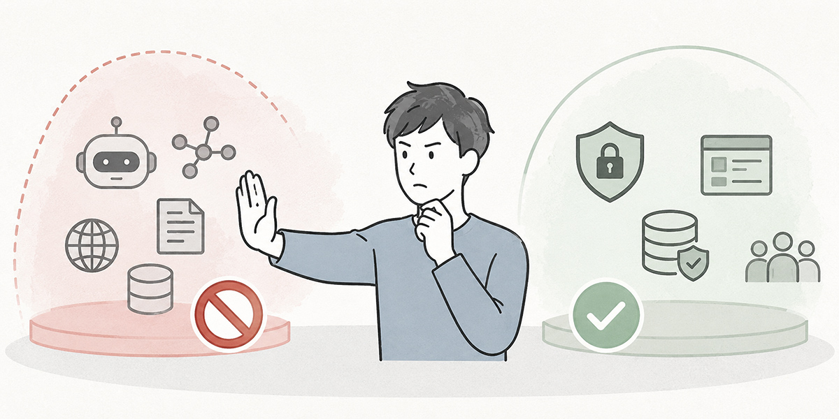 The criteria for deciding an AI tool should be "prohibited"