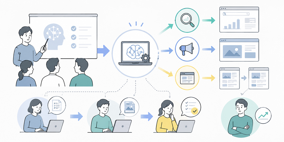 マーケティング部門で生成AI活用研修が必要になる理由