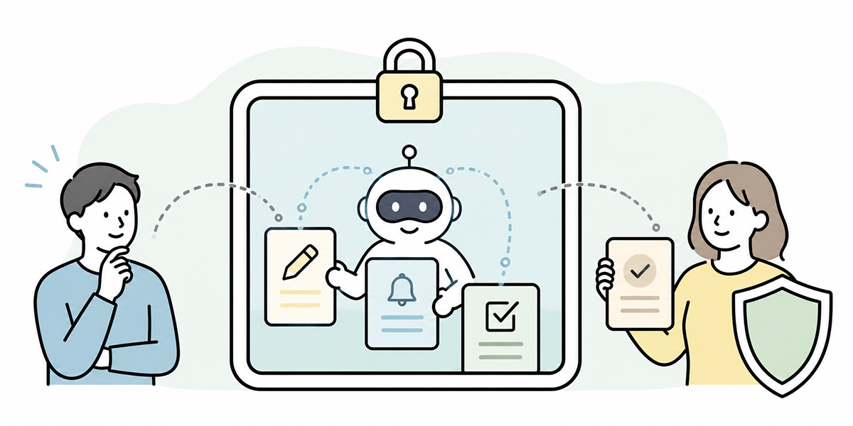 In summary: give the AI agent the right scope, not strong permissions
