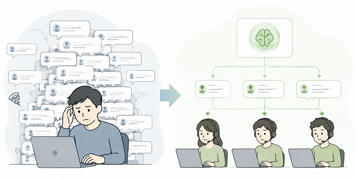 Why first-line enquiry handling now needs AI