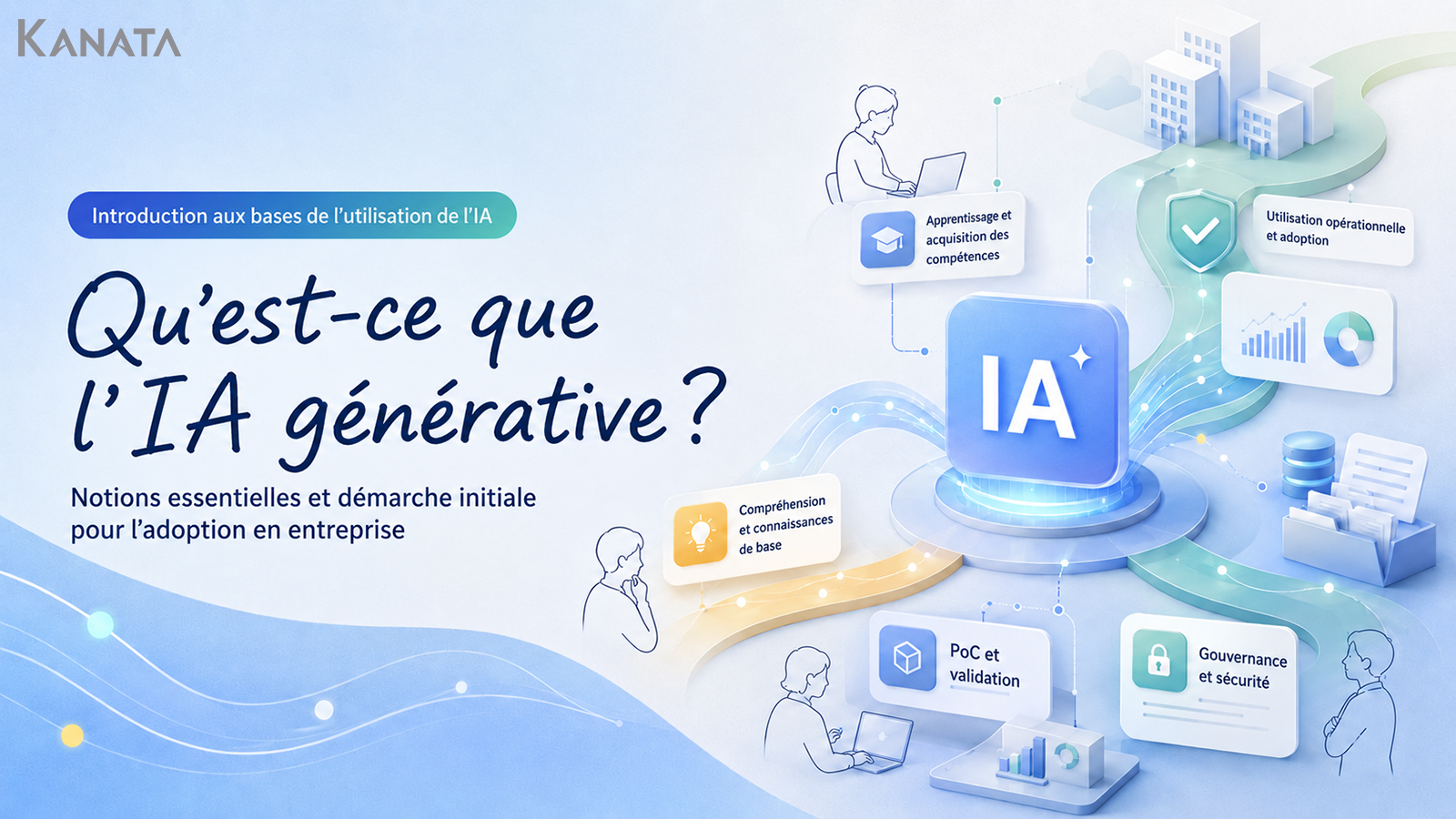 IA générative en entreprise : définition, avantages, risques et précautions avant de l’adopter