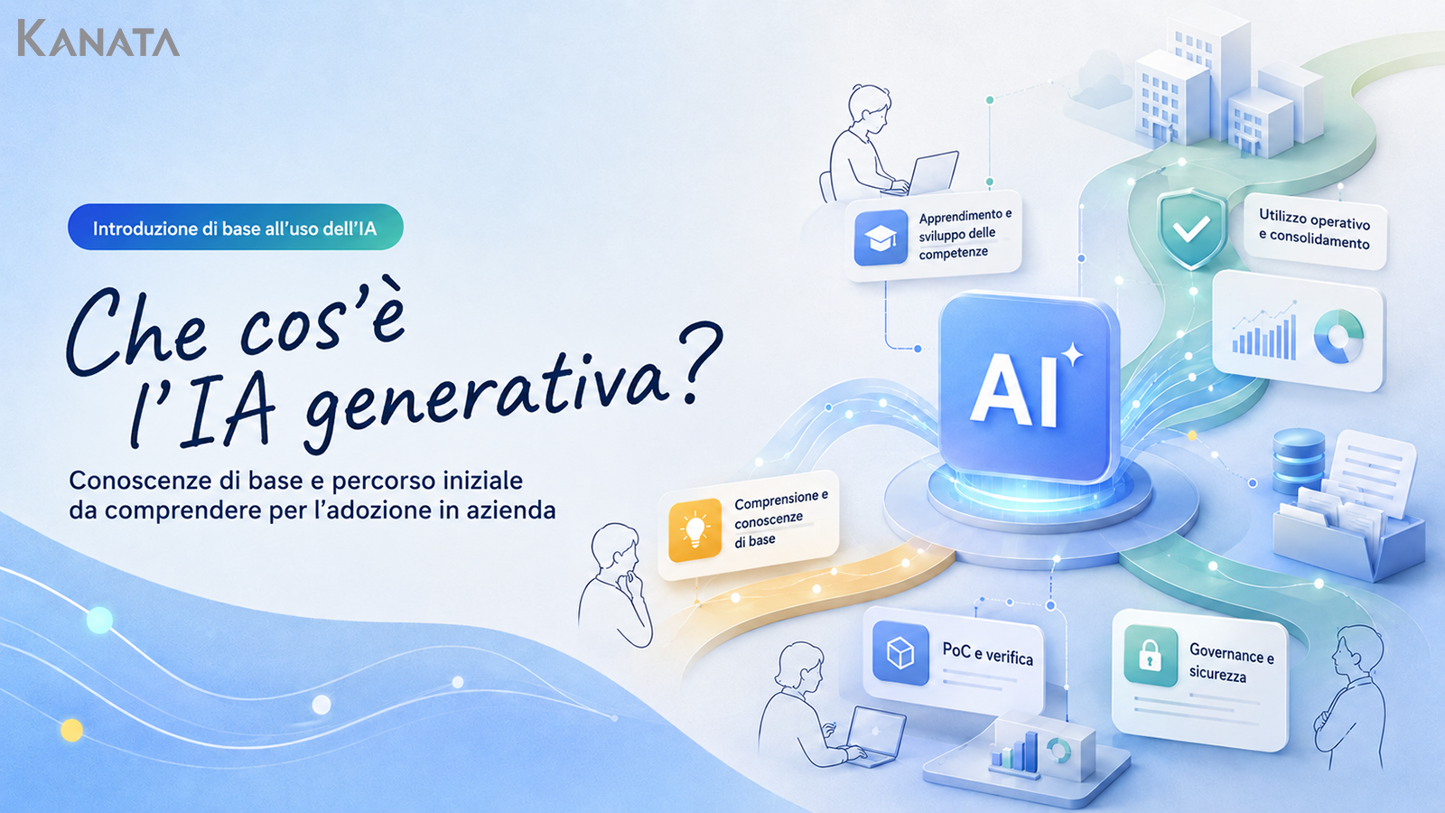 IA generativa per le aziende: cos’è e cosa sapere prima di adottarla.