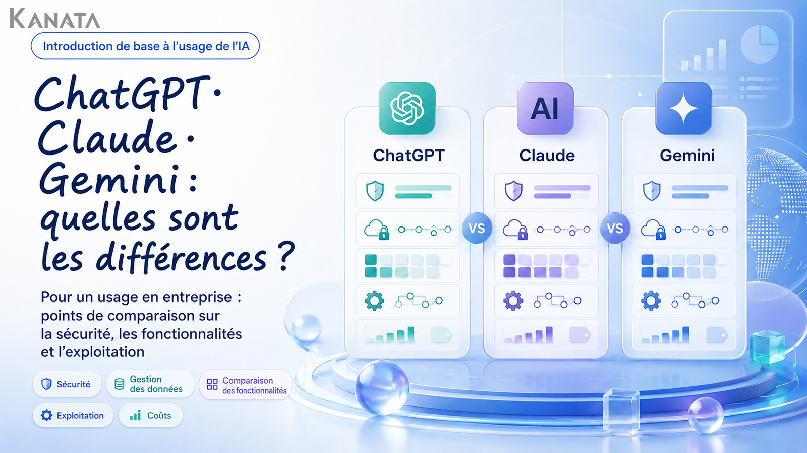 ChatGPT, Claude, Gemini : quelles différences et quels critères pour un usage professionnel ?